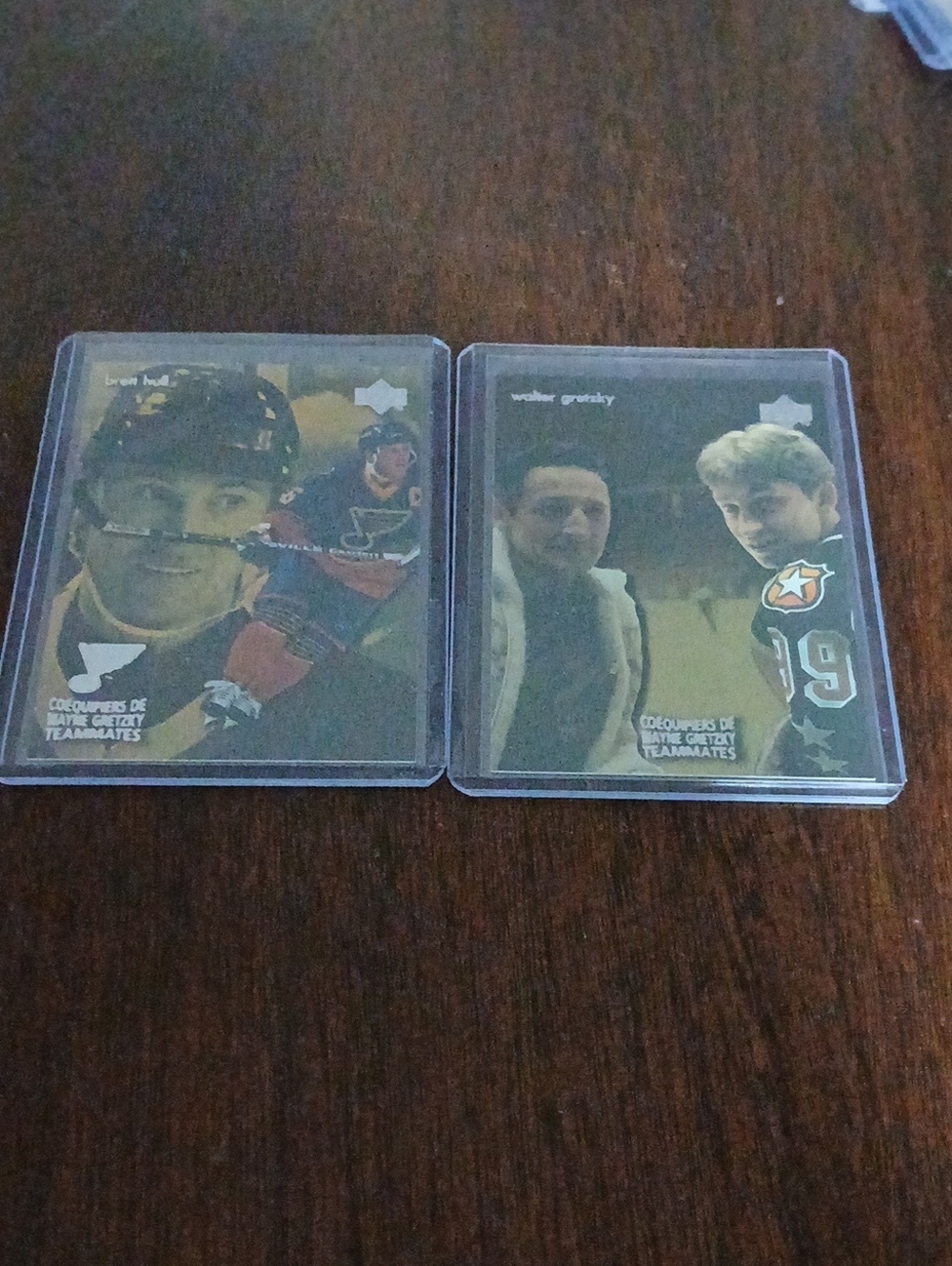 1998 Upper Deck Mc Donalds Hockey Trading Card - Black and Gold Collectible